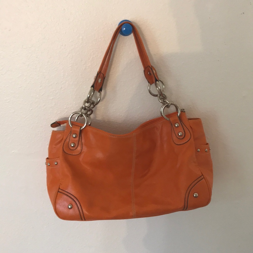 Kathy Zeeland - Orange Hand Bag